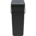 Brabantia Sort & Go Bin      40l Dark Grey