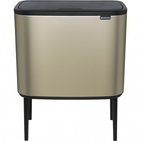 Brabantia prügikast Bo Touch Bin šampanja, 11 + 23 L