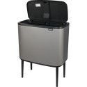 Brabantia Prügikast Bo Touch Bin Mineraalhall, 3 x 11 L