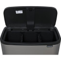 Brabantia Prügikast Bo Touch Bin Mineraalhall, 3 x 11 L