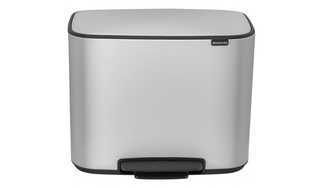 Brabantia Bo Pedal Bin white, 3 x 11 L