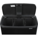 Brabantia Bo Touch Bin must matt, 3 x 11 L