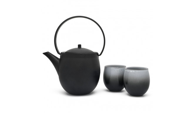 Bredemeijer kinkekomplekt Sendai 1,2l + 2 portselantassi 1,2l 153011