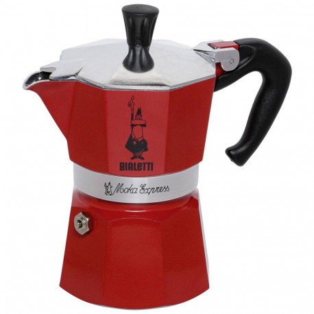 Bialetti Moka Express 3TZ punane