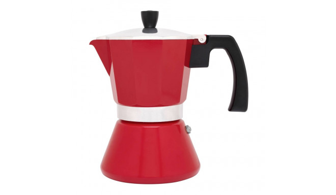 Leopold Vienna espressomasin punane 6 tassi LV113007