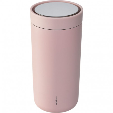 Stelton To Go Click termokruus 0,4 l pehme roosa