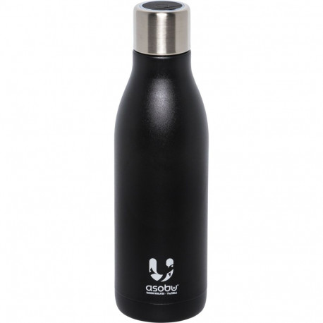 Asobu UV-Light Bottle Black , 0.5 L