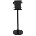 Leopold Vienna Champagne Cooler Stand matt black LV213004