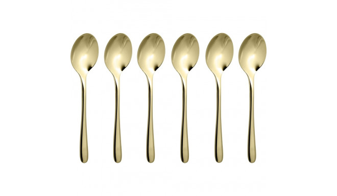 Sambonet Taste PVD 6 Espresso Spoon Set