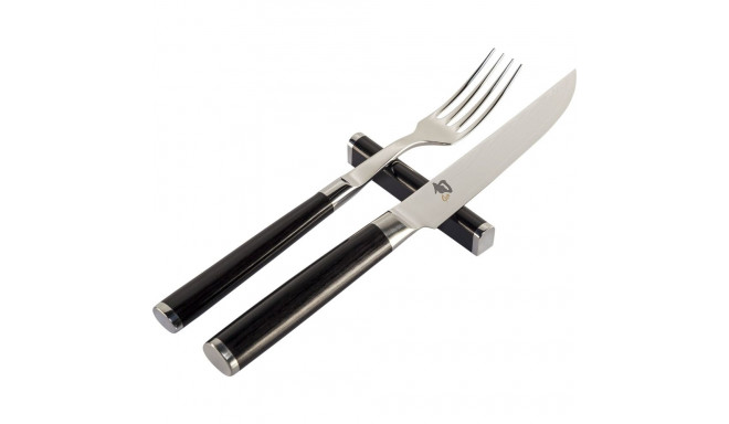 KAI Shun Cutlery  3-pcs. Fork, Knife, Knife Rest