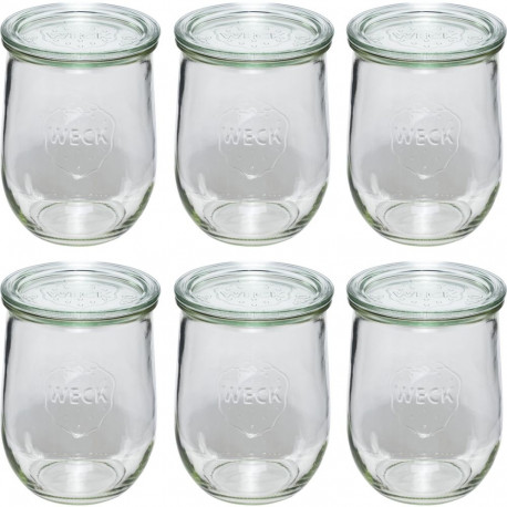 WECK Tulip purk 1062ml 6-osaline komplekt