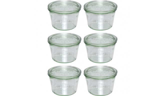 WECK Mold Jar  370ml Set of 6