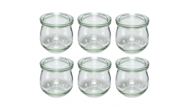 WECK Tulip Jar 370ml Set of 6
