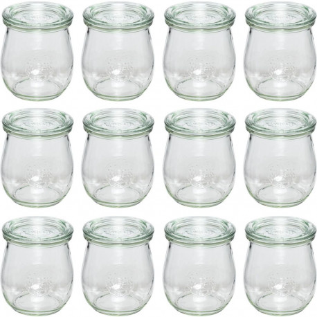 WECK Tulip purk 220 ml komplekt 12