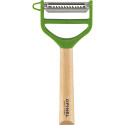 Opinel Peeler T-Duo Wood green Opinel Peeler T-Duo Wood green