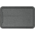 Zassenhaus Carving Board Plastic Dark Grey 36x23x1,5cm