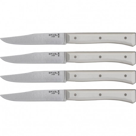 Opinel Facette valged lauanoad komplekt 4 tk