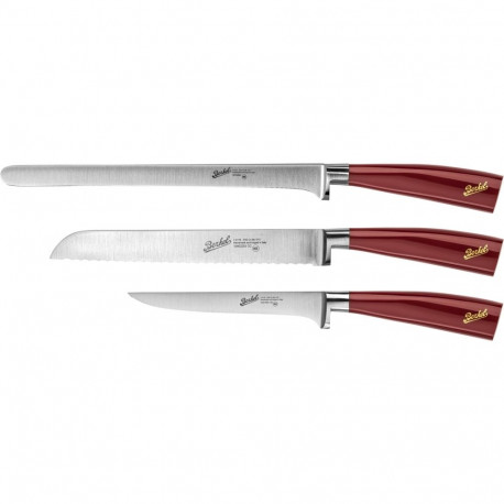 Berkel Elegance punane singikomplekt 3-osaline