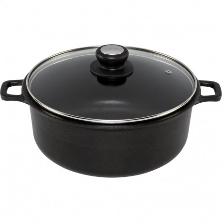 De Buyer Choc Extreme Saucepot with Glass Lid 28cm induction