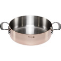 De Buyer Prima Matera Saucepot copper/steel low 28cm induction De Buyer Prima Matera Saucepot copper/steel low 28cm induction