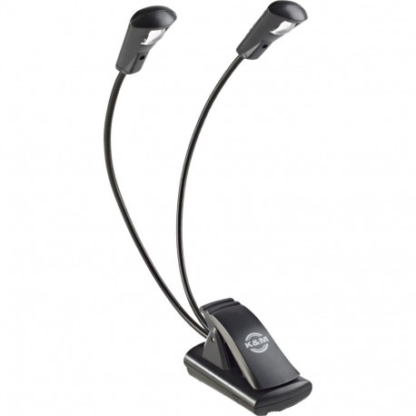 K&M LED valgusti 12243 Music Stand Light Double LED FlexLight