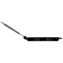 Staub ruudukujuline grillpann 24cm malmist, must, induktsioon