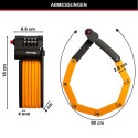 Master Lock Folding Lock w/ Combination Lock 8336EURDPRO