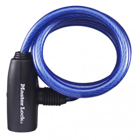 Master Lock keerdkaabel lukk võtmega 1,80m 8127EURDPRO