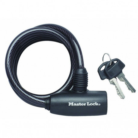 Master Lock Spiral Cable Lock 8mm 8126EURDPRO