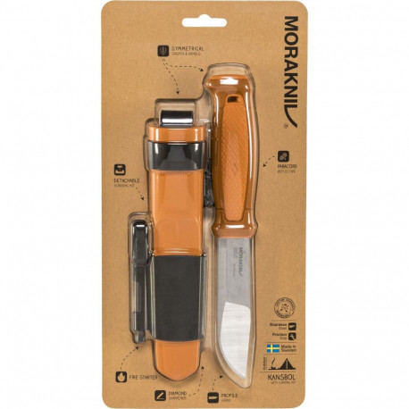Morakniv Kansbol koos Survival-Kit oranž