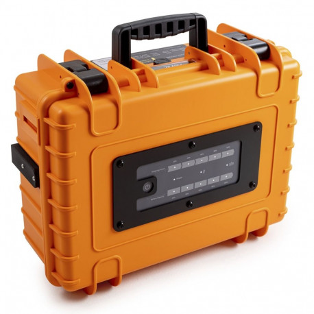 B&W Energy Case Pro500 500W mobiilne toiteallikas oranž