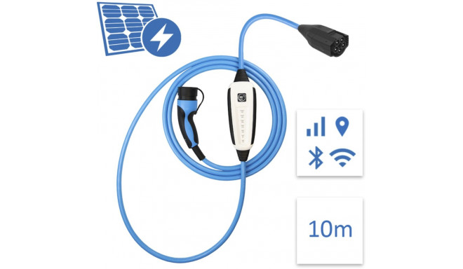 NRGkick 32A Pure PV-kasutajale GSM/GPS/SIM 10 m WLAN