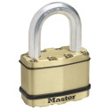 Master Lock tabalukk valmistatud lamineeritud terasest (64 mm) M15BEURDLF