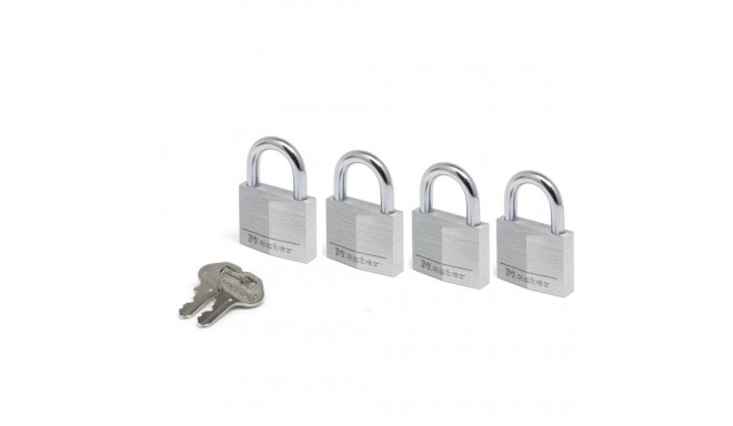 Master Lock Padlock 4 pcs. Set (40mm) 9140EURQNOP