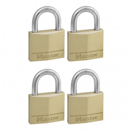 Master Lock tabalukk 4 tk komplekt (50mm) 150EURQNOP