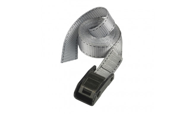 Master Lock grey Lashing Strap with Zamac Buckle 5m 3112EURDAT