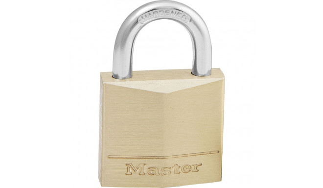 Master Lock messingist korpus tabalukk 16mm 4-tihvtiline silinder 130EURD