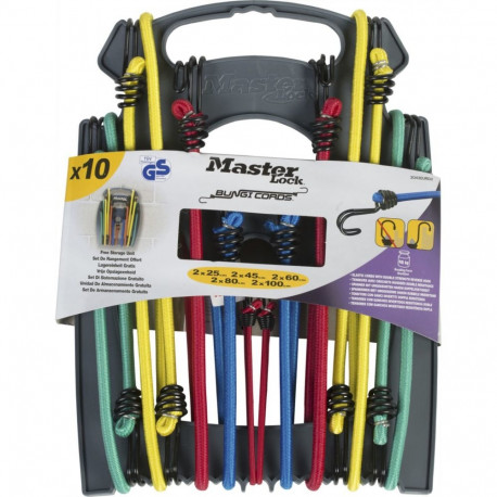 10x1 Master Lock kahetraadiline elastsed korgid 3043EURDAT