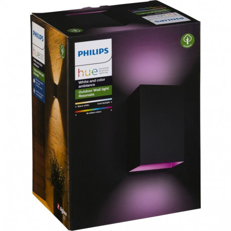 Philips Hue Resonate valge värvi LED seinavalgusti must