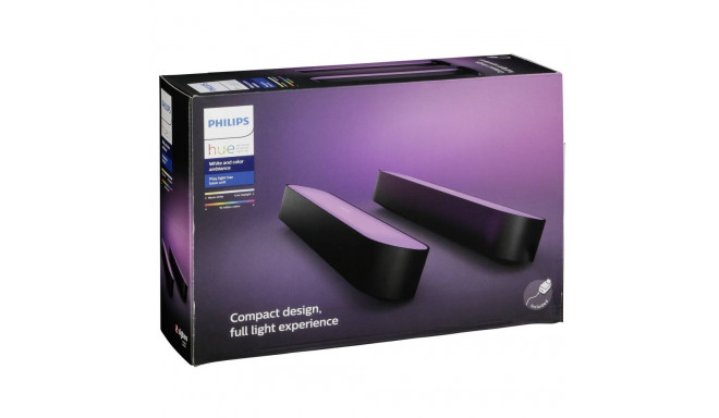 Philips Hue Play Lightbar LED must 2-pakk