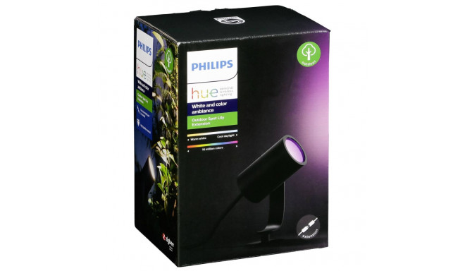 Philips Hue Lily LED 1lmp. kohtvalgusti pikendus must