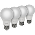 Philips LED Lamp E27 4-pakk 75W 4000K