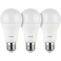 Philips LED Lamp E27 3-Pakk 100W 4000K