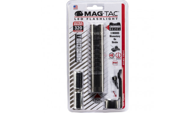 Maglite Mag-Tac crowned bezel Torch