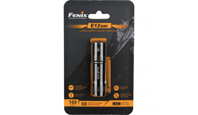 Fenix E12 V2.0 160 lm taskulamp
