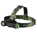 GP Multifunctional Head Lamp 600 Lumen+18650  260GPACTCH35000