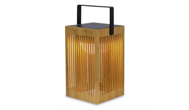 New Garden Okinawa Solar Recharge Lantern Bamboo