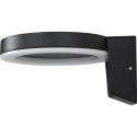 REV LED Solar Wandleuchte Round Metall schw.Bew.Melder2023001100