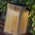New Garden Okinawa Solar Recharge Lantern Bamboo