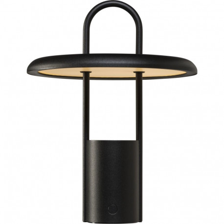 Stelton Pier H 25 cm black portable LED Lamp